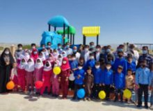 افتتاح بوستان کودک در روستای کنگان جاسک