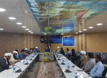 جلسه شورای اقامه نماز شهرستان میناب برگزار شد