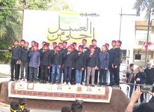 اجتماع بزرگ نوجوانان حسینی در سوگواره احلی من العسل در میناب